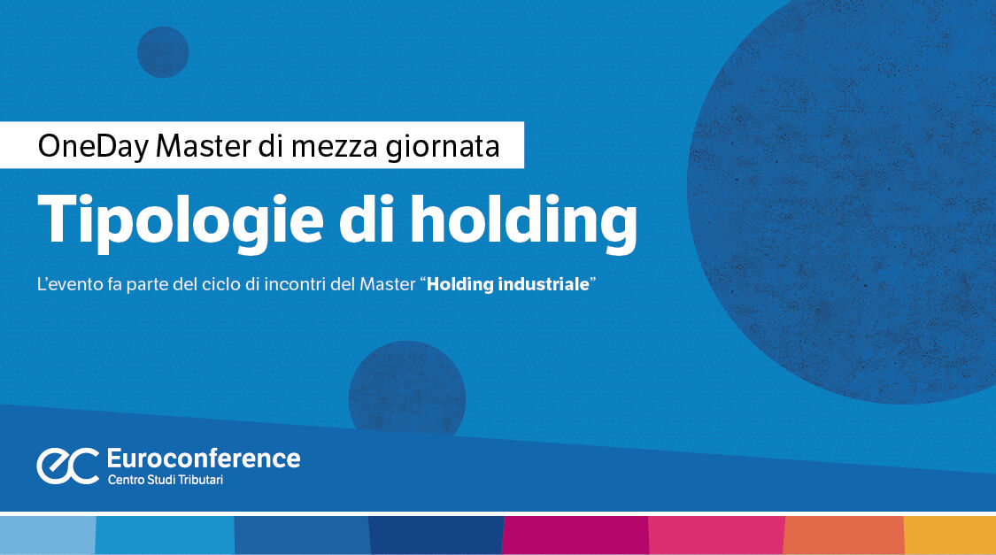 Immagine Tipologie di holding | Euroconference